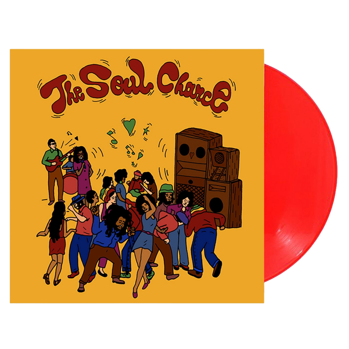 SOUL CHANCE – S/T LP (red translucent vinyl)