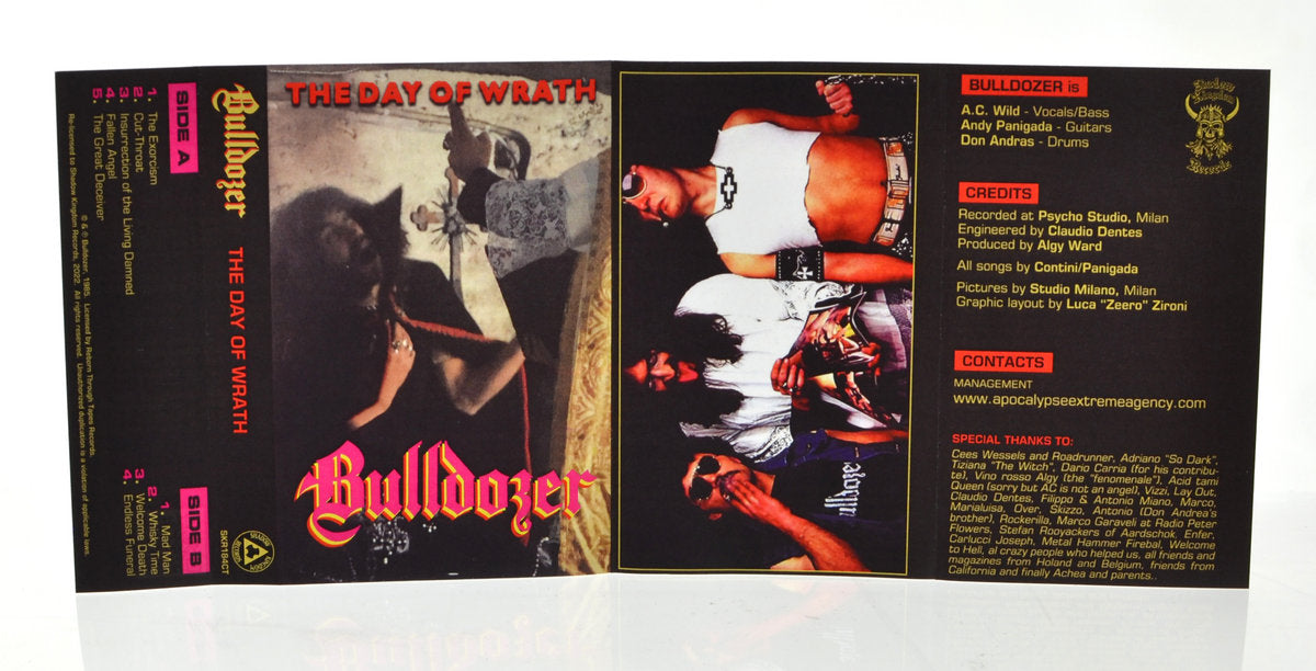 BULLDOZER – The Day Of Wrath Cassette