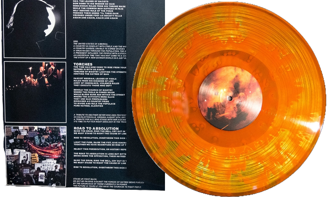 DROPDEAD – 2020 LP (orange cloudy vinyl)