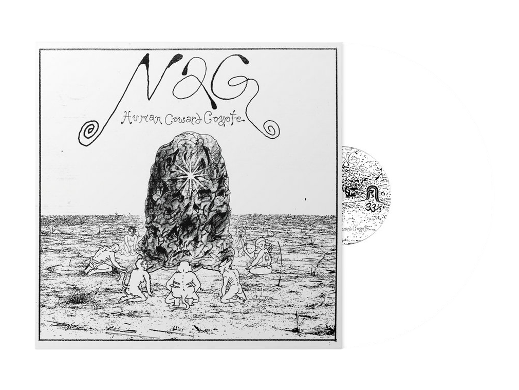 NAG – Human Coward Coyote LP (white vinyl)