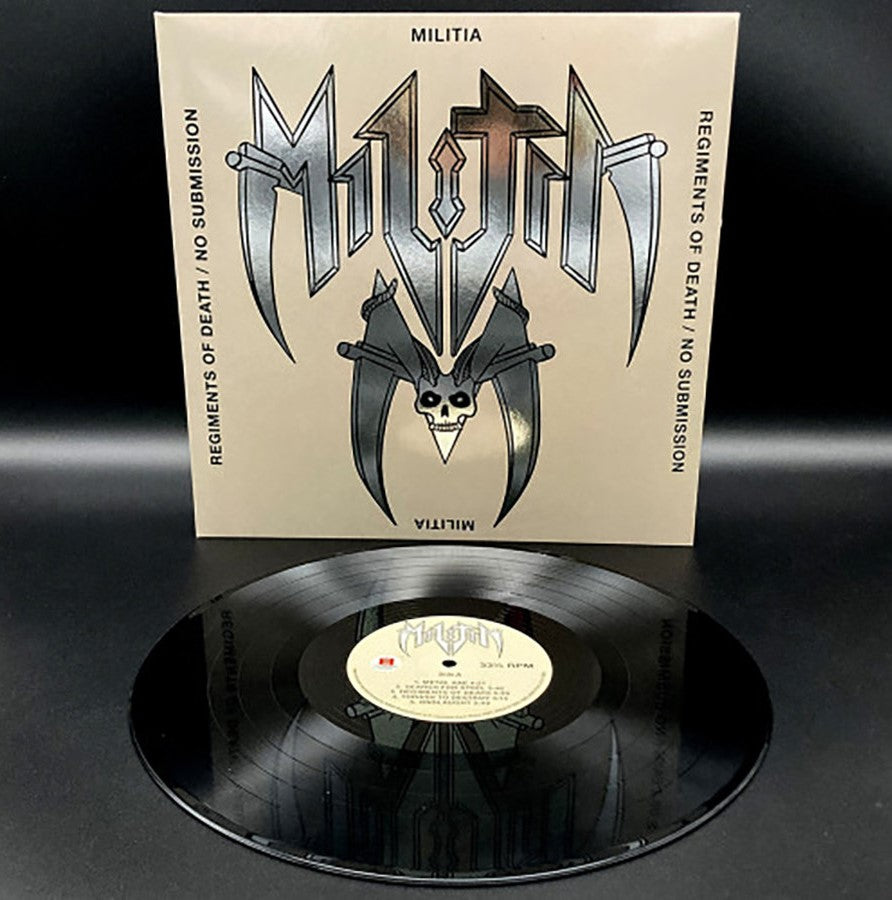 MILITIA – Regiments Of Death / No Submission LP