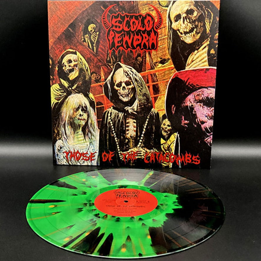 SCOLOPENDRA – Those Of The Catacombs LP ("Zombie Ooze" splatter vinyl)