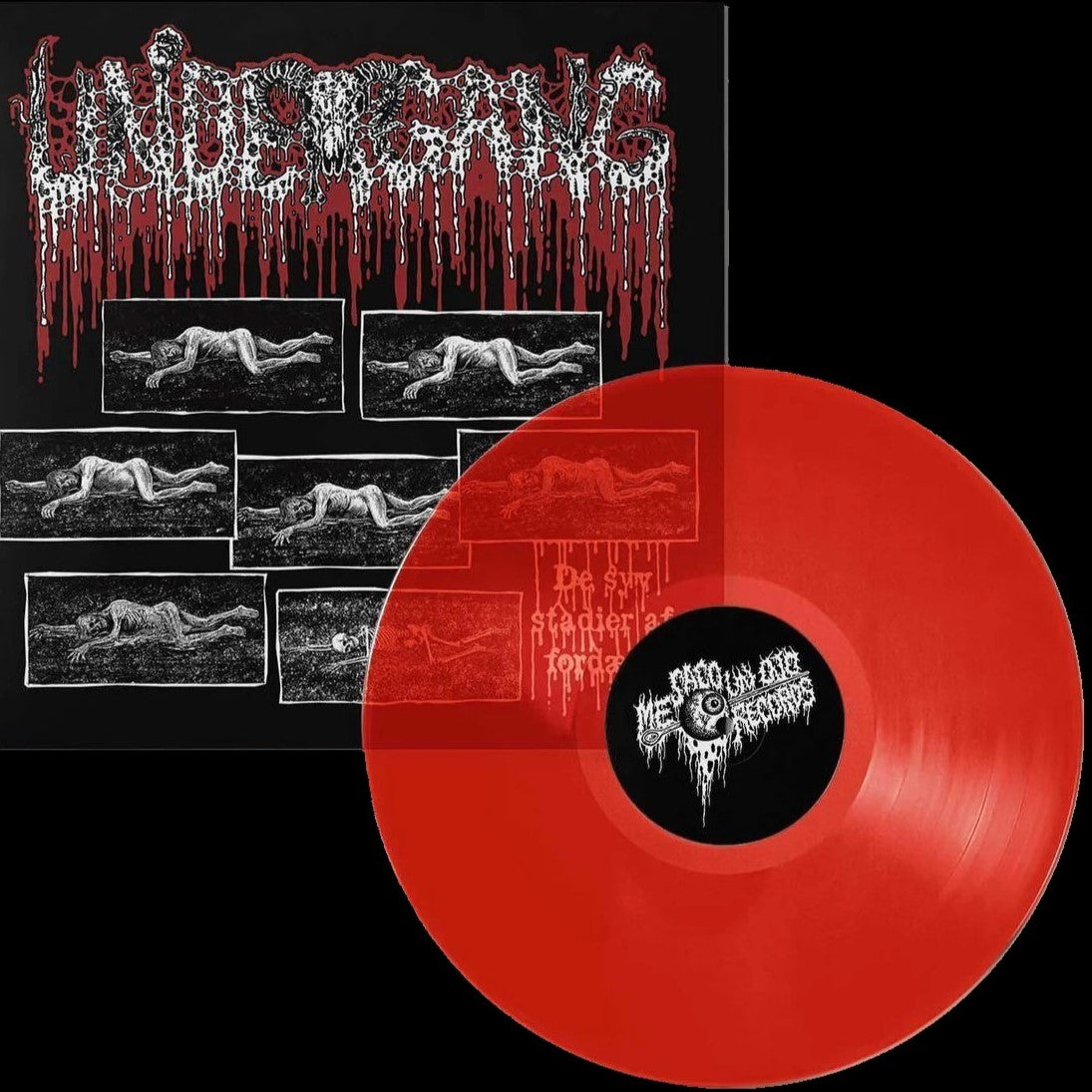UNDERGANG – De Syv Stadier Af Fordærv 12" EP (red translucent vinyl)