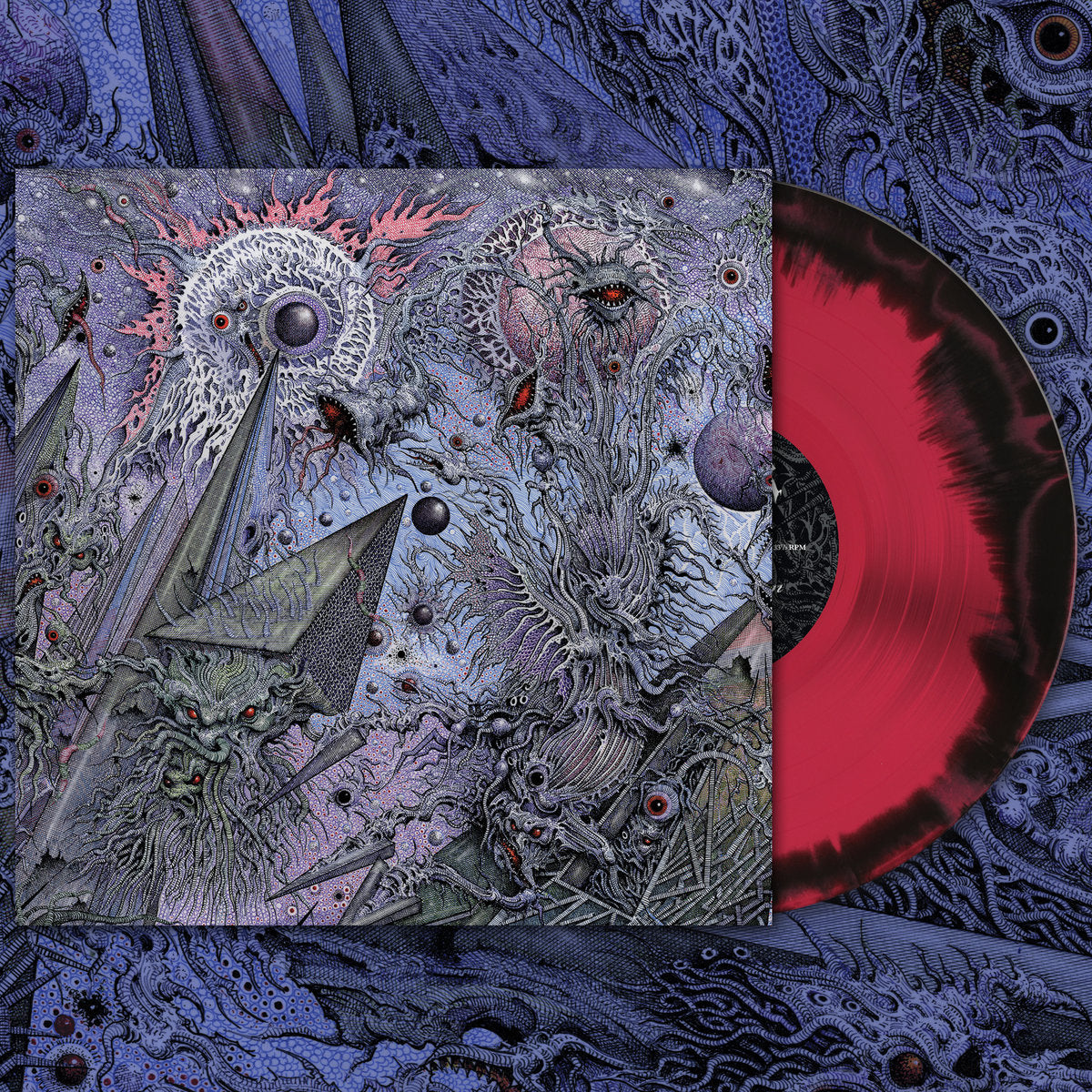 ULTHAR – Anthronomicon LP (hot pink/black merge vinyl)