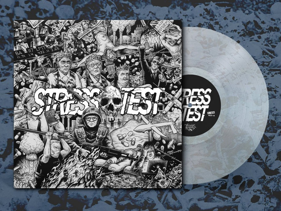 STRESS TEST – S/T LP (clear vinyl)