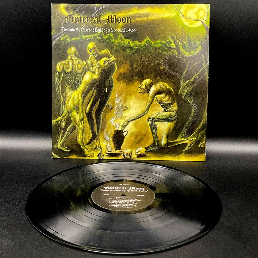 FUNEREAL MOON – Beneath The Cursed Light Of A Spectral Moon LP