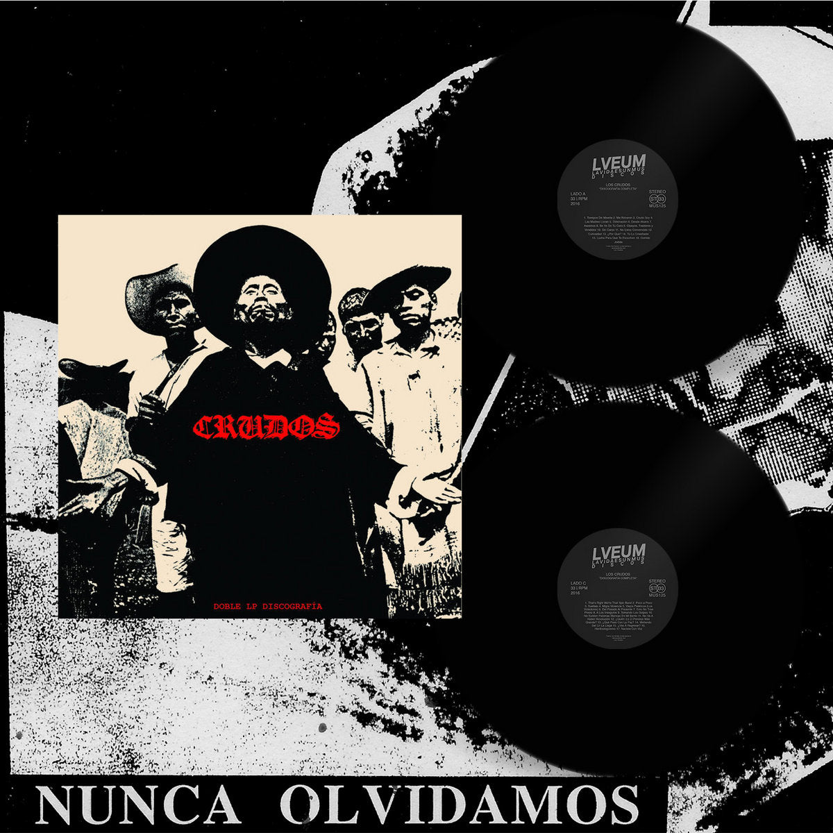 CRUDOS – Doble LP Discografía 2xLP