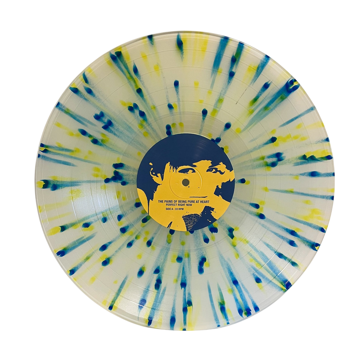 PAINS OF BEING PURE AT HEART – Perfect Right Now • A Slumberland Collection 2008-2010 LP (milky clear + blue/yellow splatter vinyl)