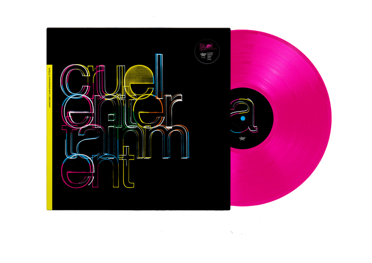 UNWED SAILOR – Cruel Entertainment LP (neon pink vinyl)