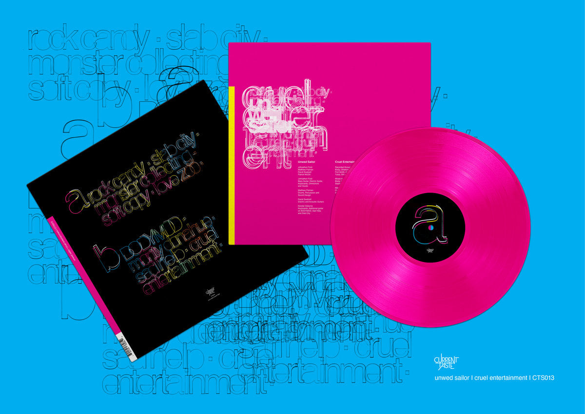 UNWED SAILOR – Cruel Entertainment LP (neon pink vinyl)