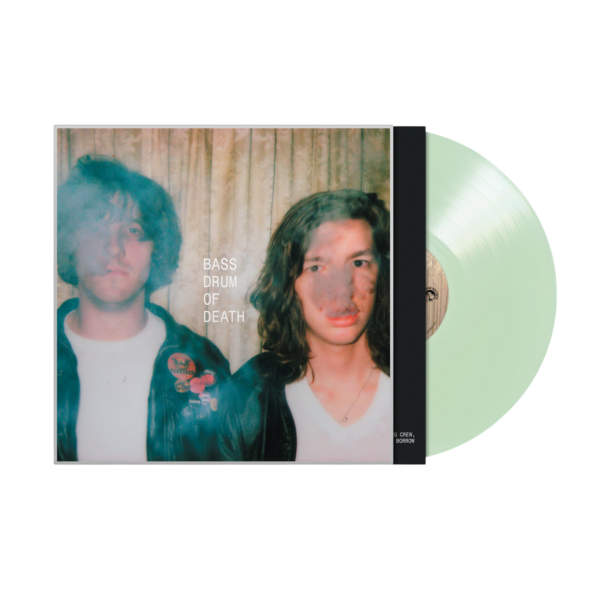 BASS DRUM OF DEATH – GB City LP (coke bottle clear vinyl)