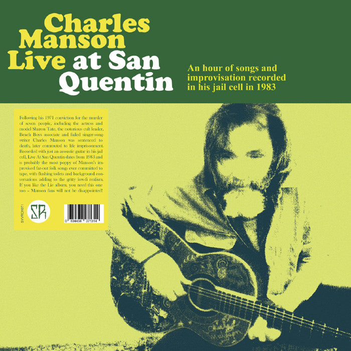 CHARLES MANSON - Live At San Quentin LP