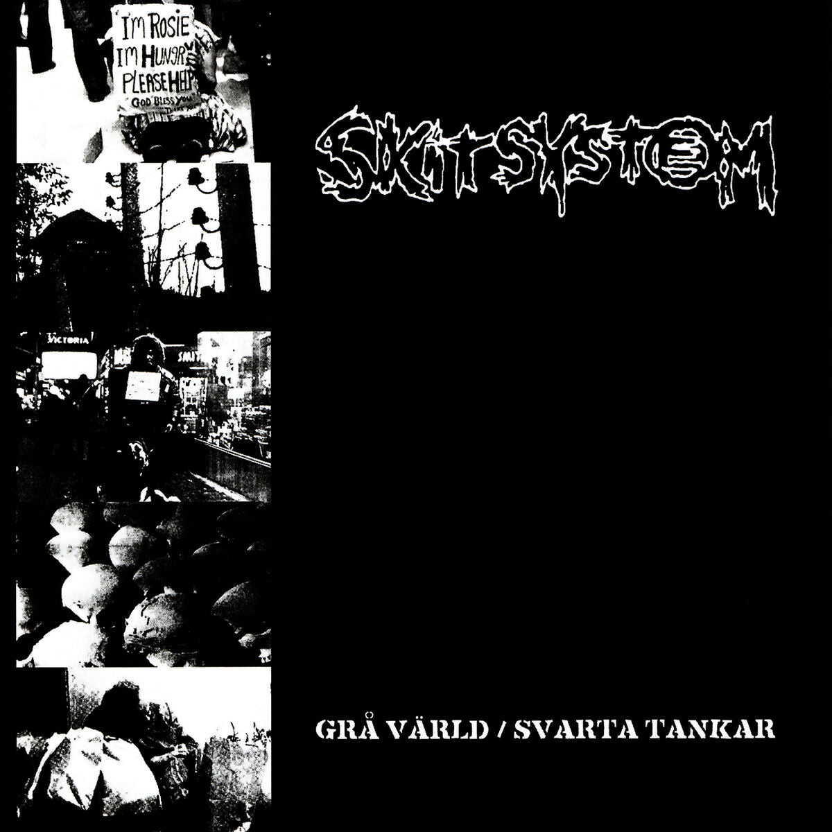 SKITSYSTEM – Grå Värld / Svarta Tankar LP