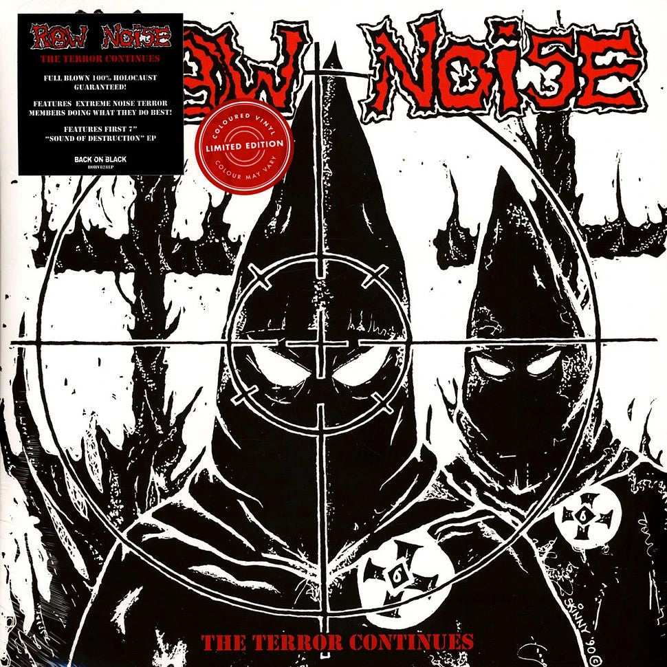 RAW NOISE – The Terror Continues LP (red vinyl)