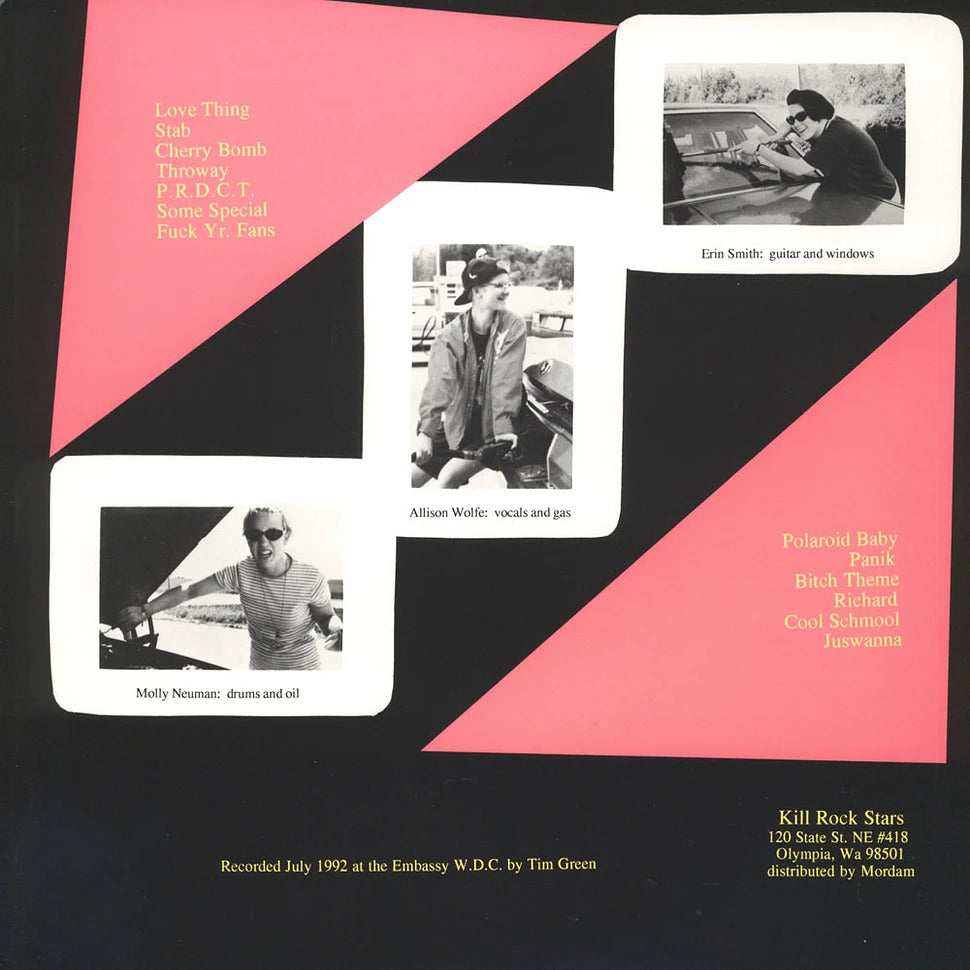 BRATMOBILE – Pottymouth LP (pink vinyl)