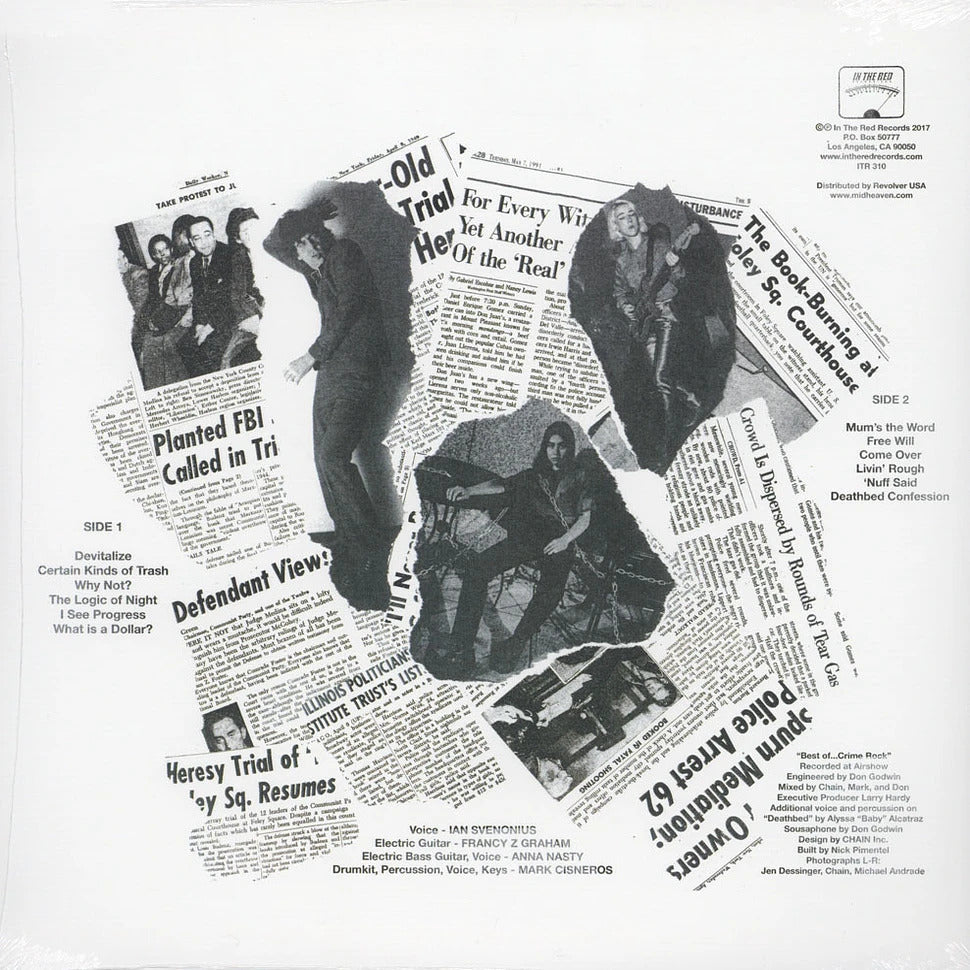 CHAIN & THE GANG – Best Of Crime Rock LP