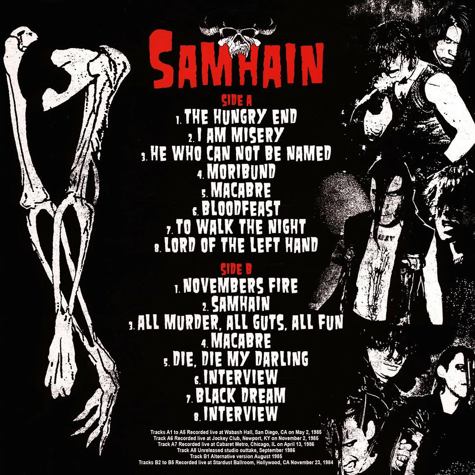 SAMHAIN – Last Gasp On Earth LP