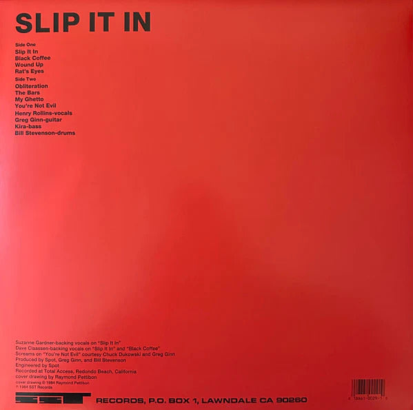 BLACK FLAG – Slip It In LP