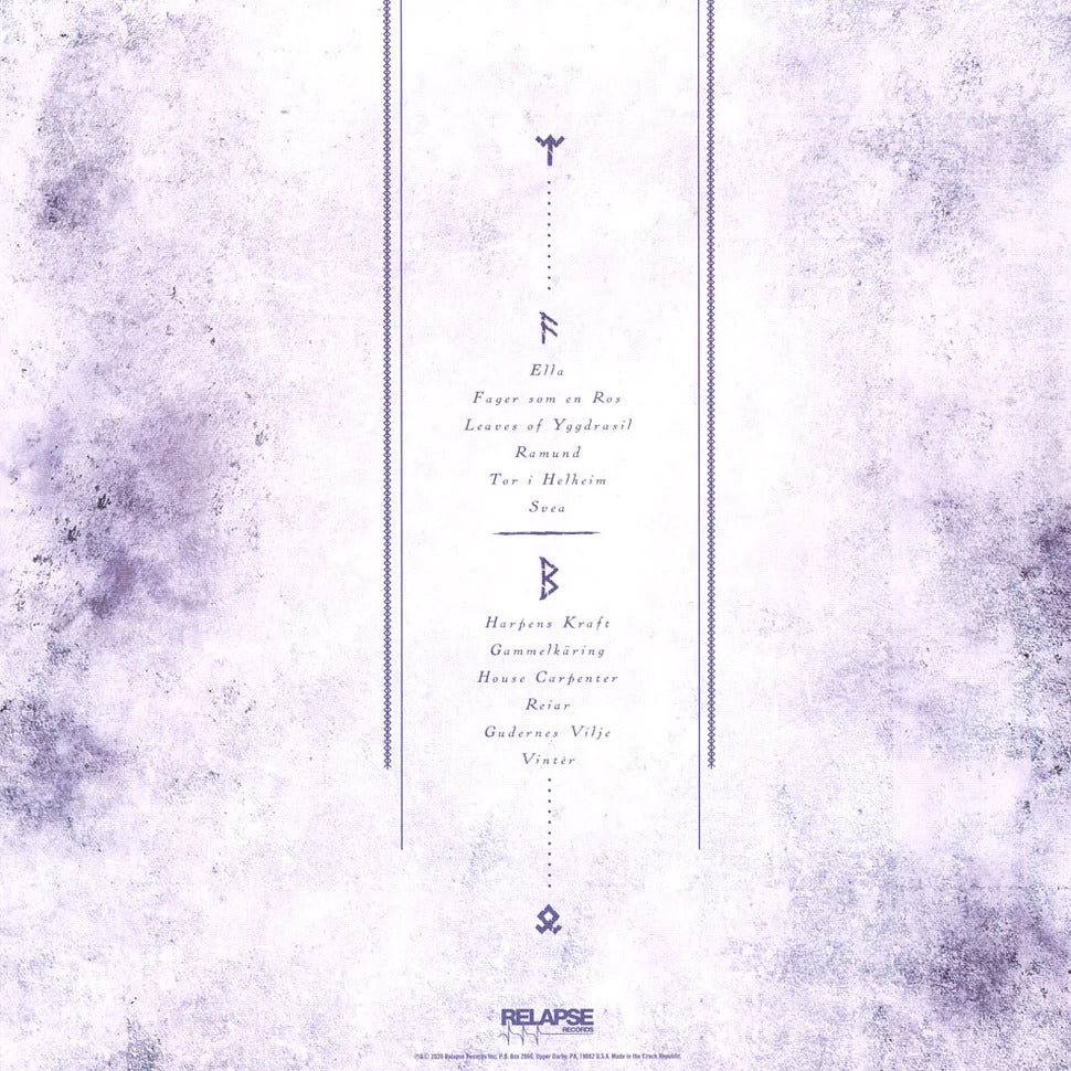 MYRKUR – Folkesange LP ("Sea Blue/Baby Pink Galaxy Merge" vinyl)