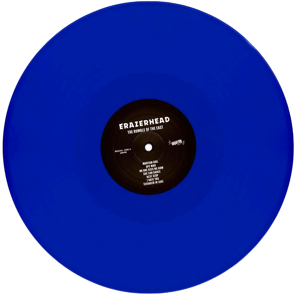 ERAZERHEAD – The Rumble Of The East LP (blue vinyl)
