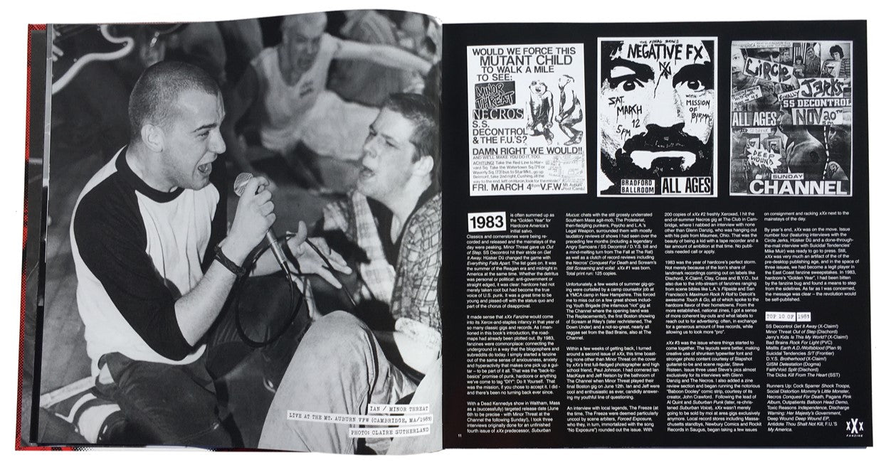 xXx Fanzine (1983-1988) Hardcore & Punk In The Eighties by Mike Gitter