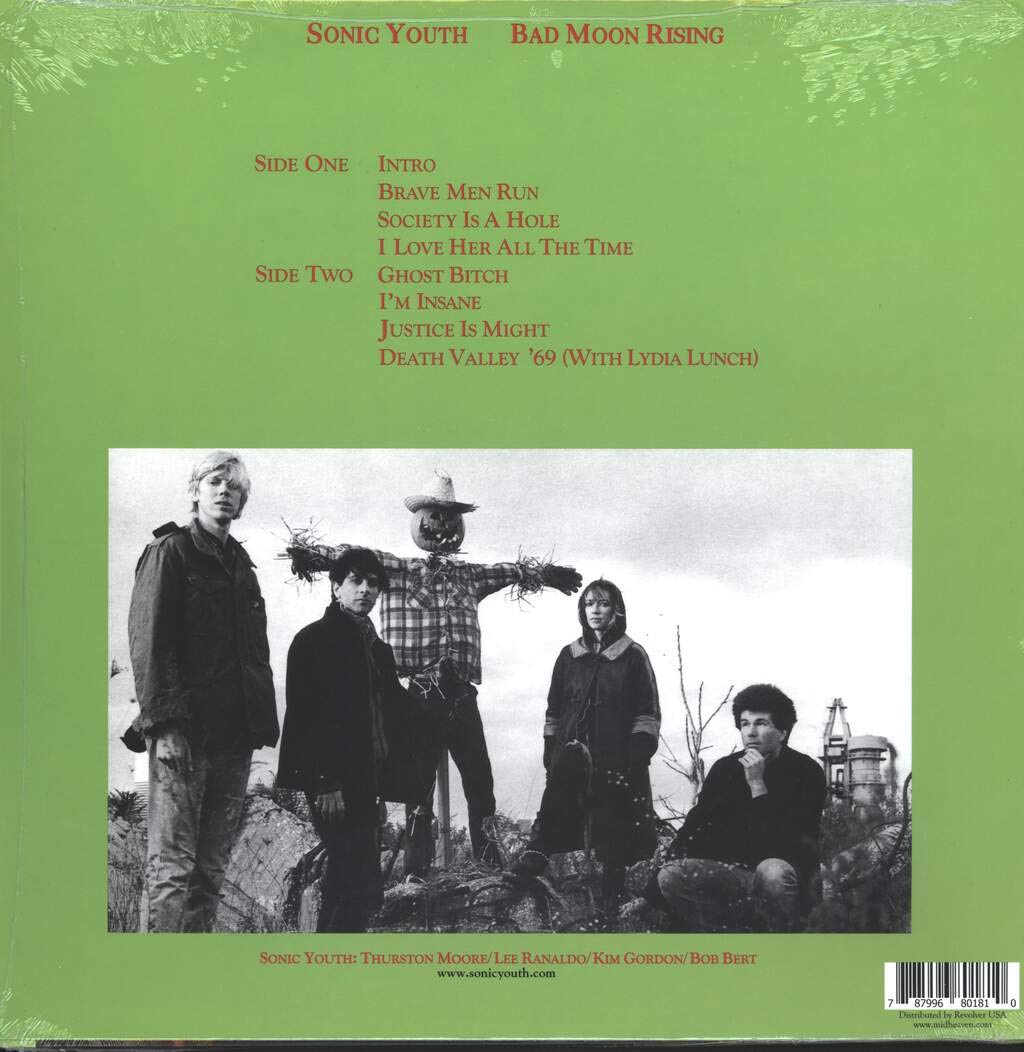 SONIC YOUTH – Bad Moon Rising LP