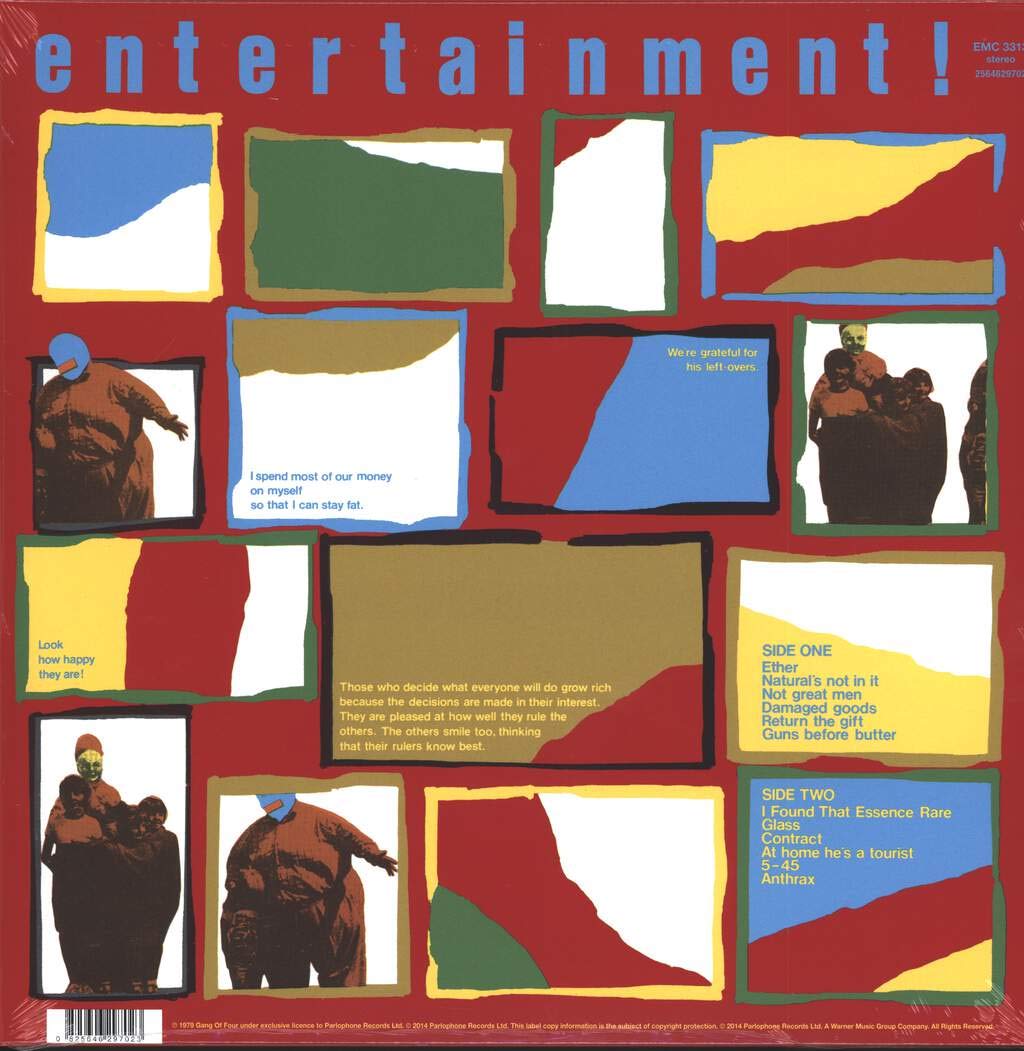 GANG OF FOUR – Entertainment! LP