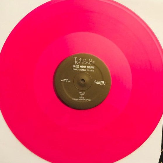 TOŽIBABE – Ekreg Meme Ljudjie • Complete Tožibabe 1985-2015 LP (pink vinyl)