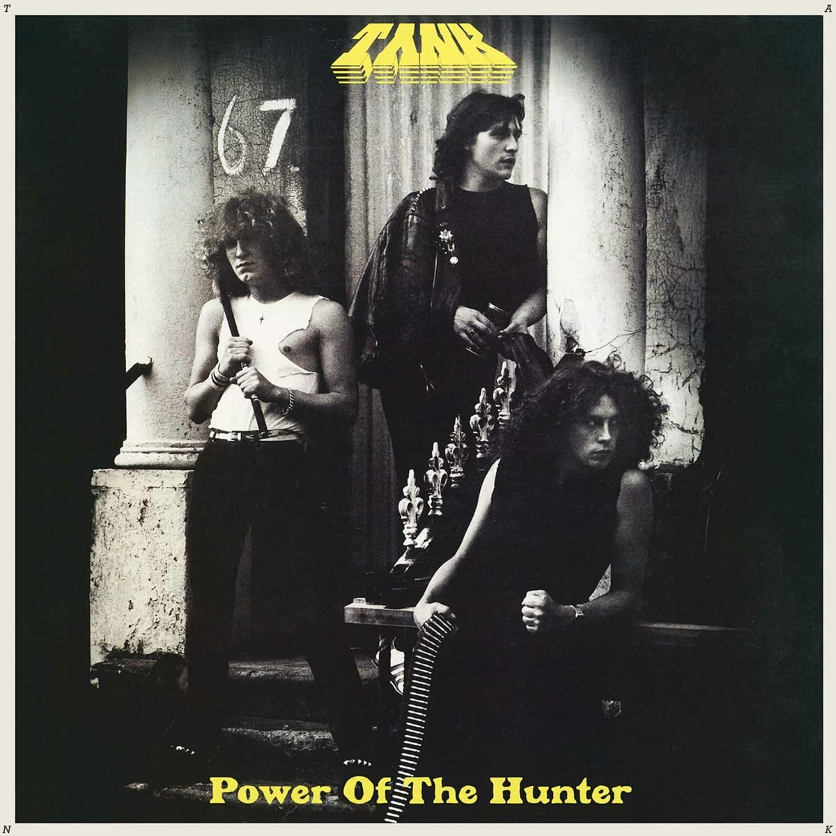 TANK – Power Of The Hunter LP + 7" (white/gray mixed vinyl)
