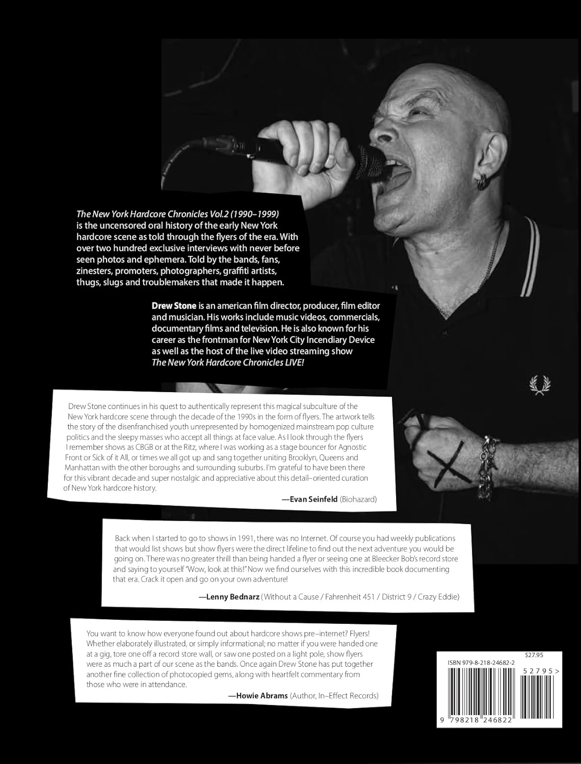 New York Hardcore Chronicles Vol. 2 (1990 - 1999): A Flyer Oral History by Drew Stone