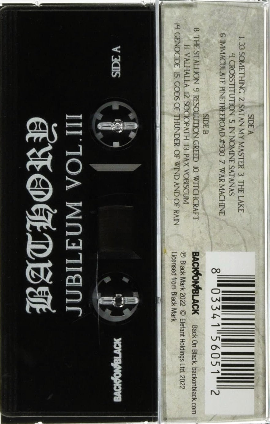 BATHORY – Jubileum v 3 Cassette