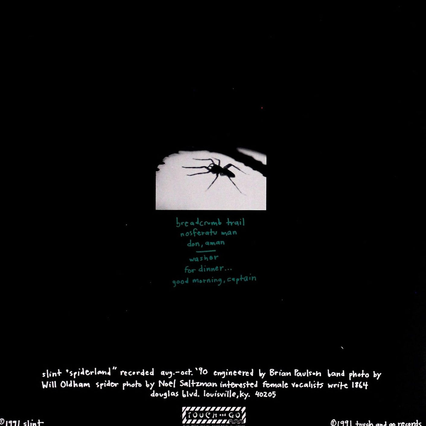 SLINT – Spiderland LP