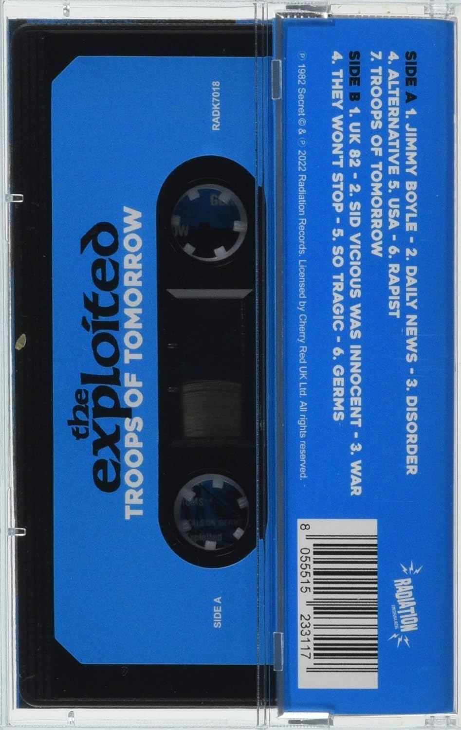 EXPLOITED – Troops of Tomorrow Cassette