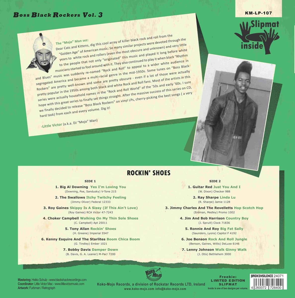 V/A – Boss Black Rockers Vol. 3: Rockin' Shoes LP