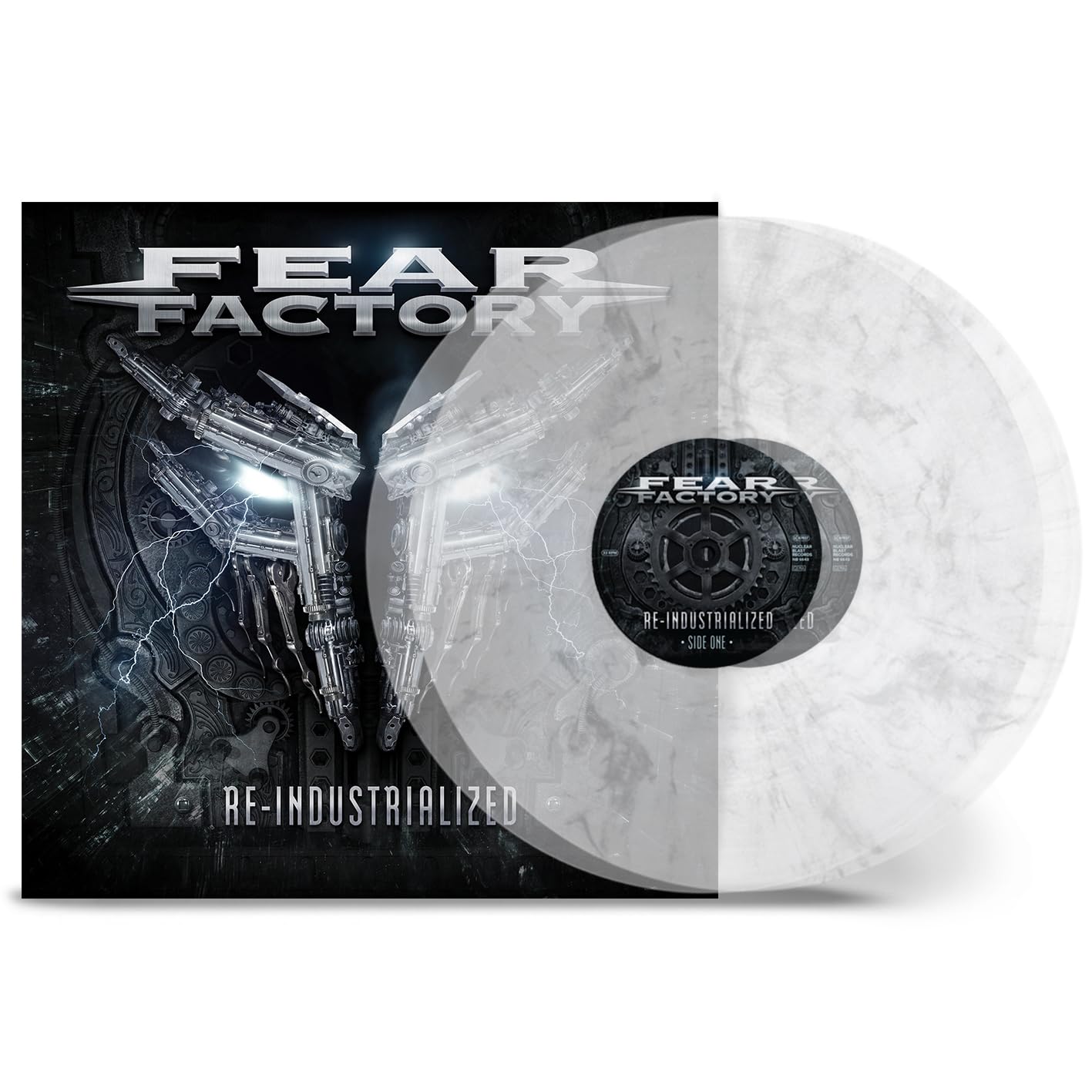 FEAR FACTORY – Re-Industrialized 2xLP (silver vinyl)