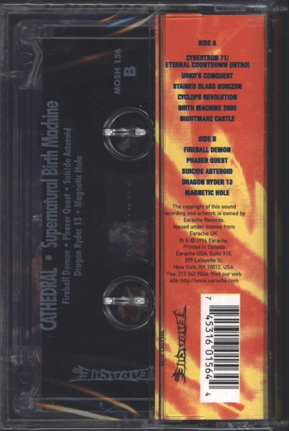 CATHEDRAL – Supernatural Birth Machine Cassette