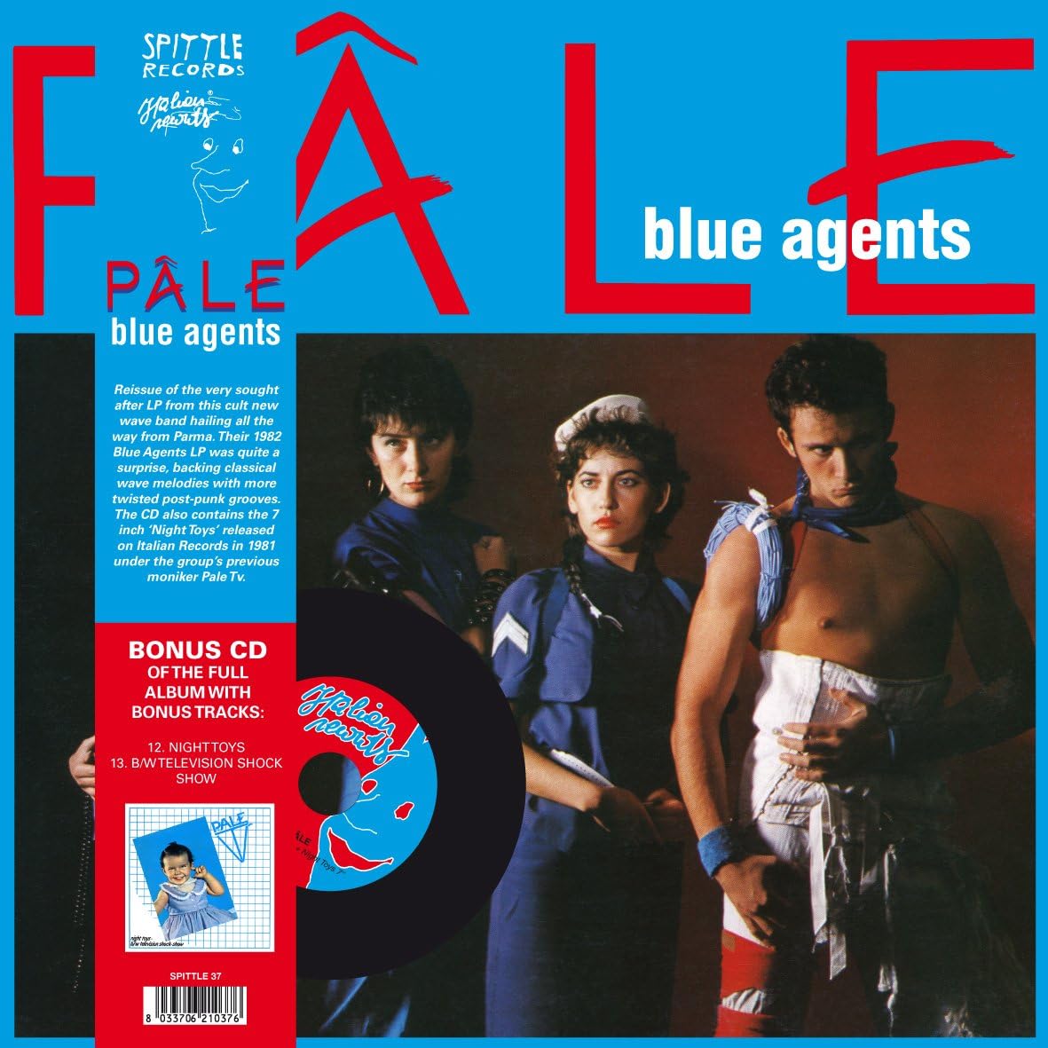 PALE TV (PÂLE) – Blue Agents LP + CD