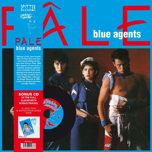 PALE TV (PÂLE) – Blue Agents LP + CD