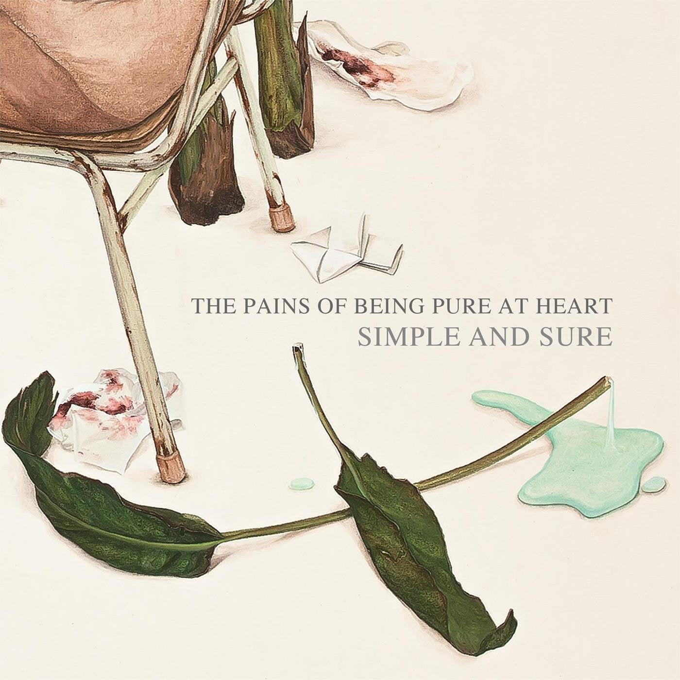 PAINS OF BEING PURE AT HEART – Simple & Sure 7" (sage green vinyl)