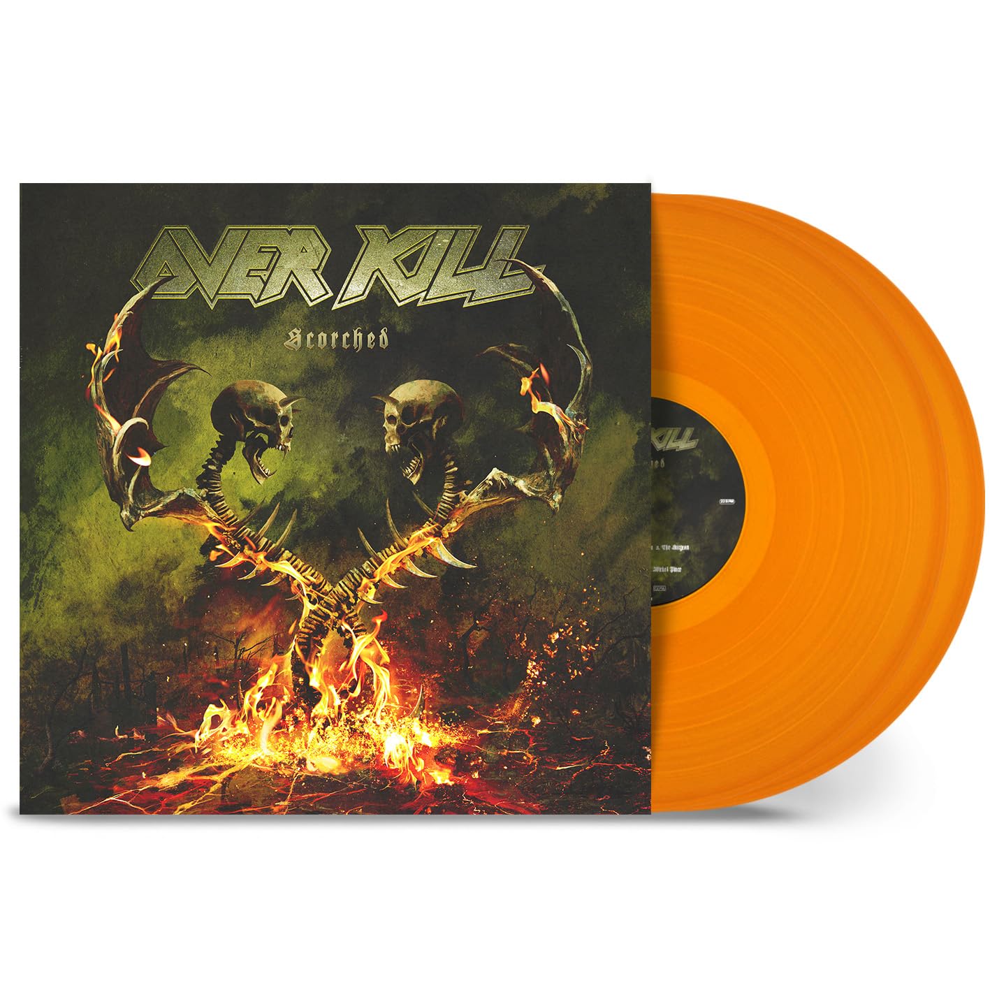 OVERKILL – Scorched 2xLP (orange vinyl)