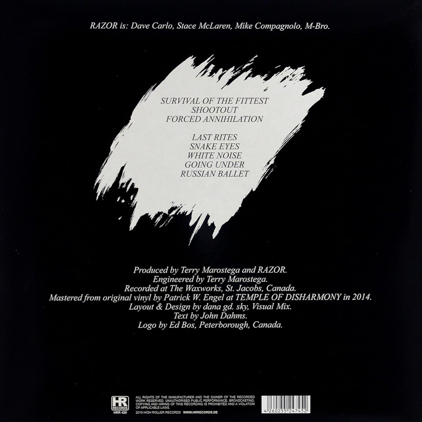 RAZOR – Custom Killing LP (color vinyl)