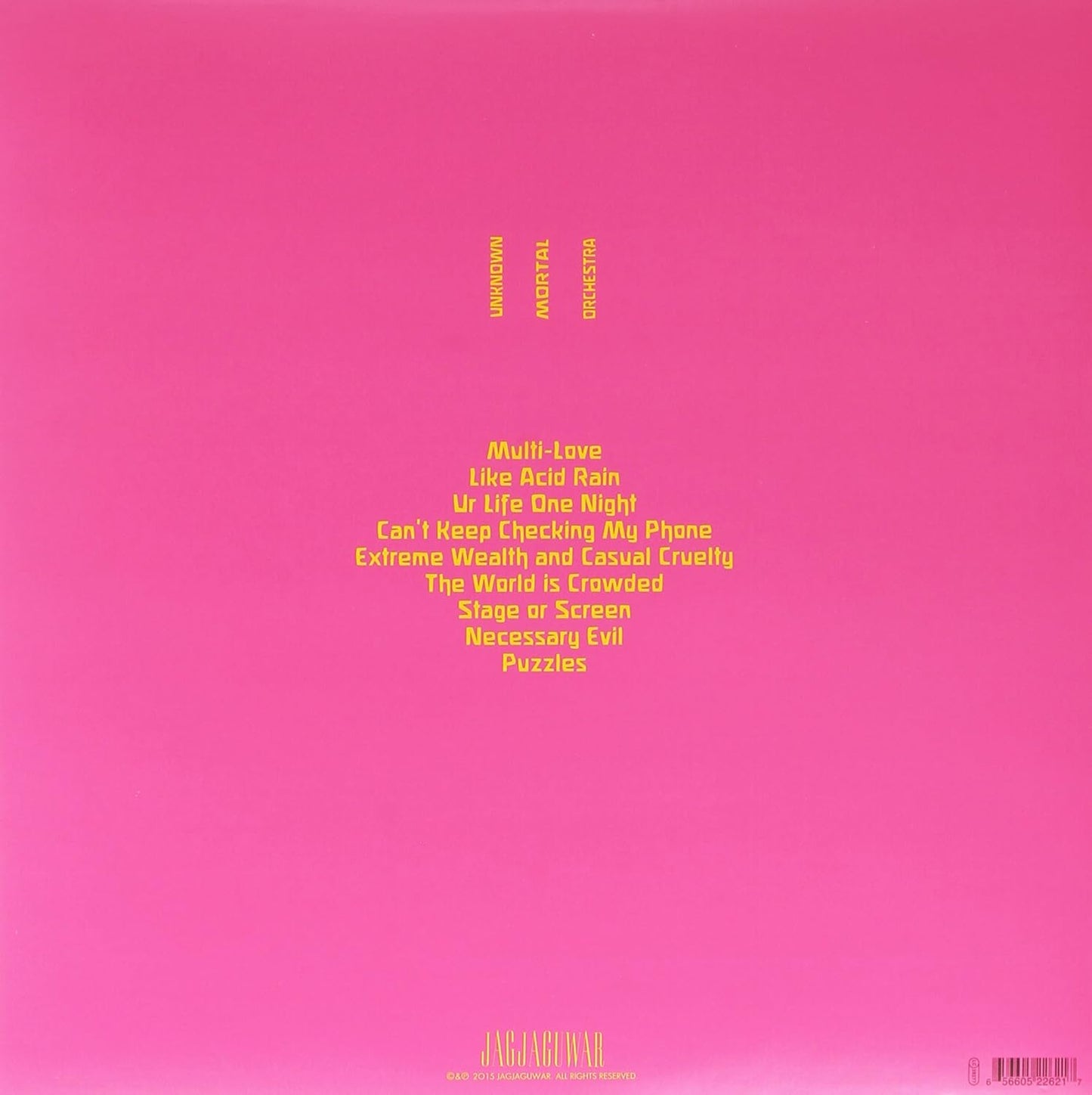 UNKNOWN MORTAL ORCHESTRA – Multi-Love LP
