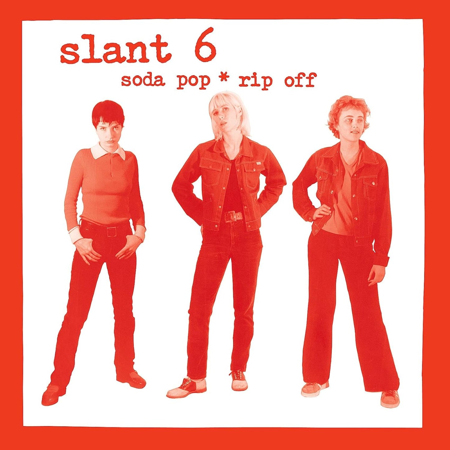 SLANT 6 – Soda Pop * Rip Off LP (red translucent vinyl)