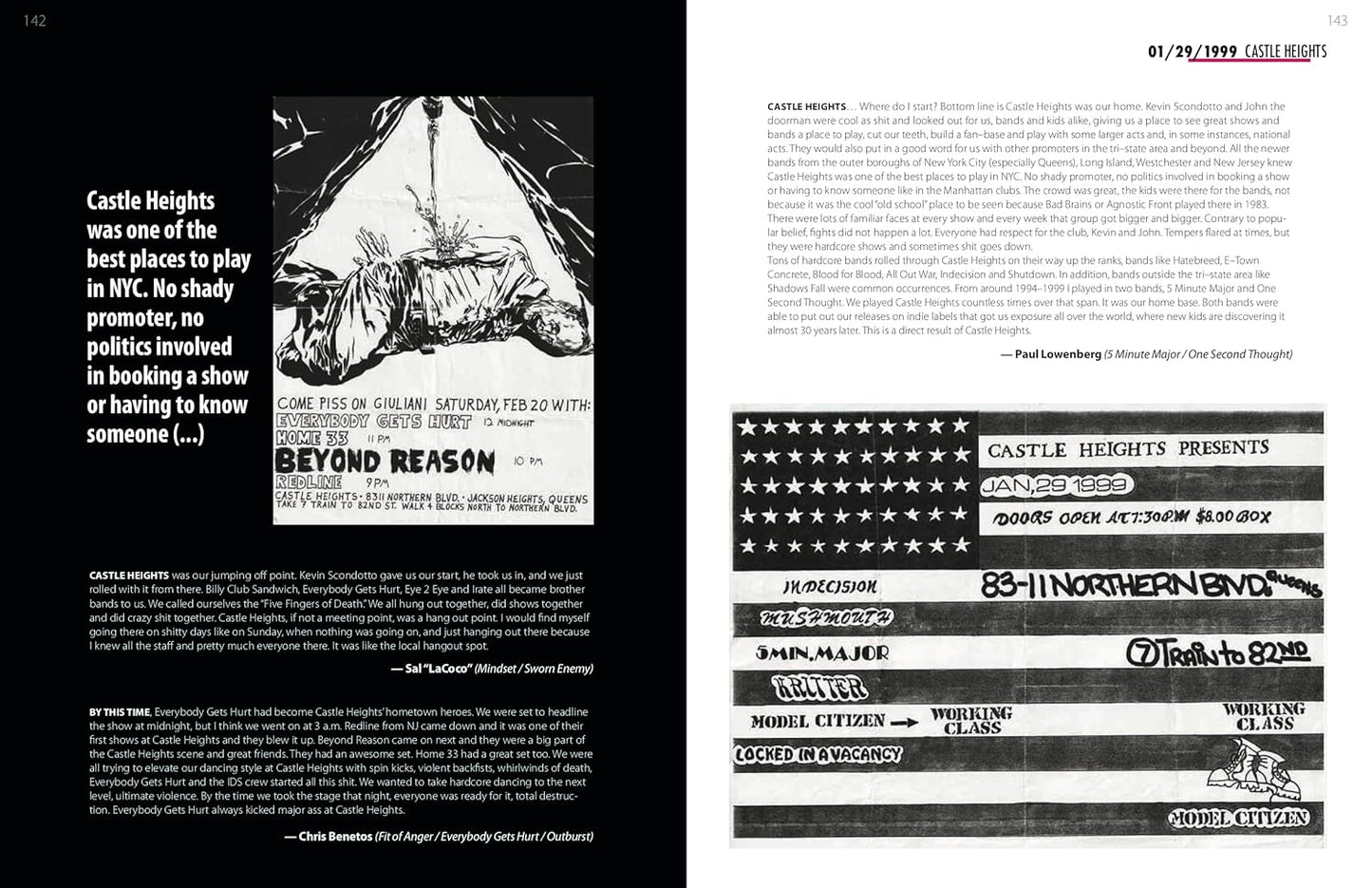 New York Hardcore Chronicles Vol. 2 (1990 - 1999): A Flyer Oral History by Drew Stone