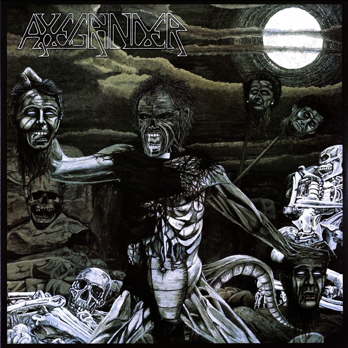 AXEGRINDER – The Rise Of The Serpent Men LP