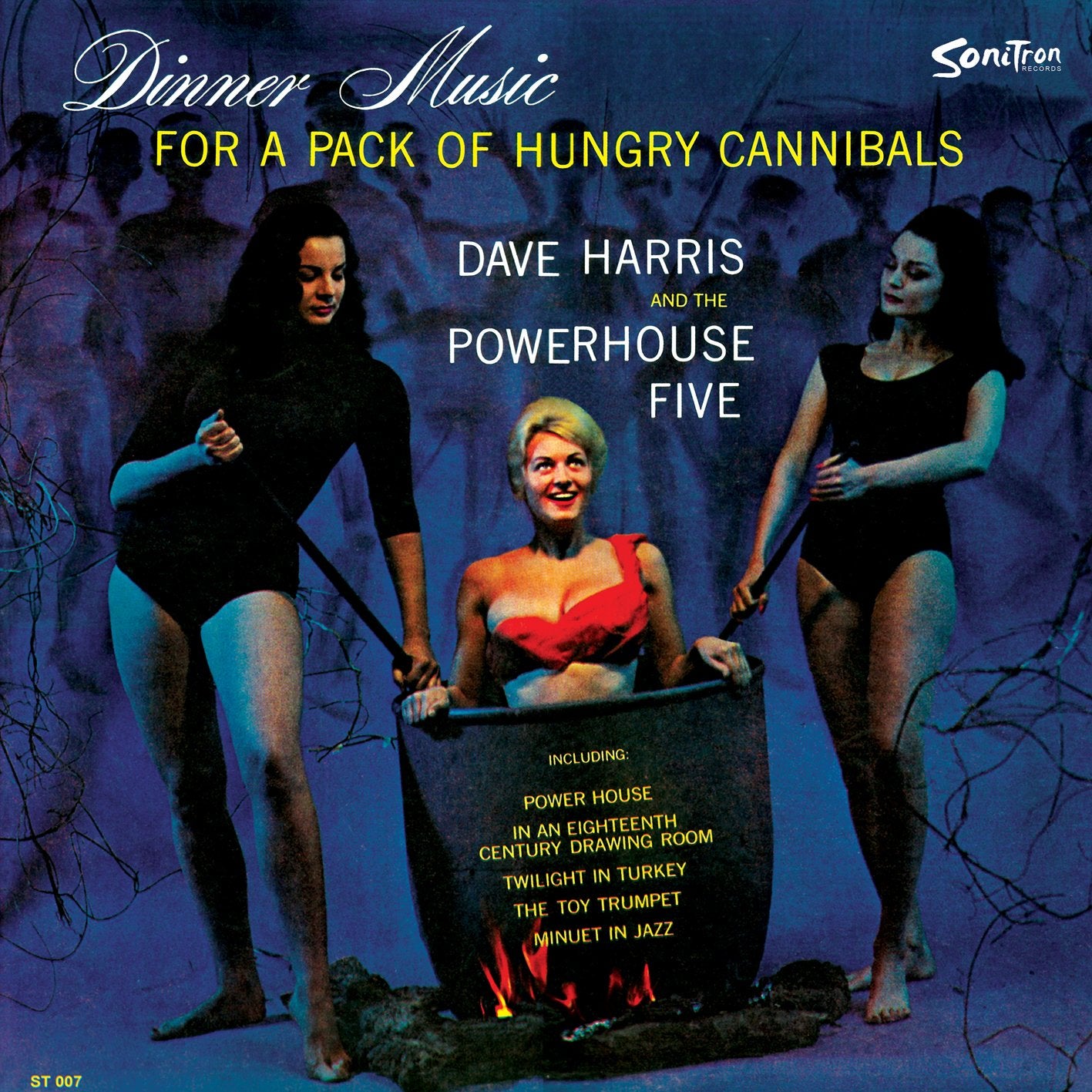 DAVE HARRIS & THE POWERHOUSE FIVE – Dinner Music For A Pack Of Hungry Cannibals LP