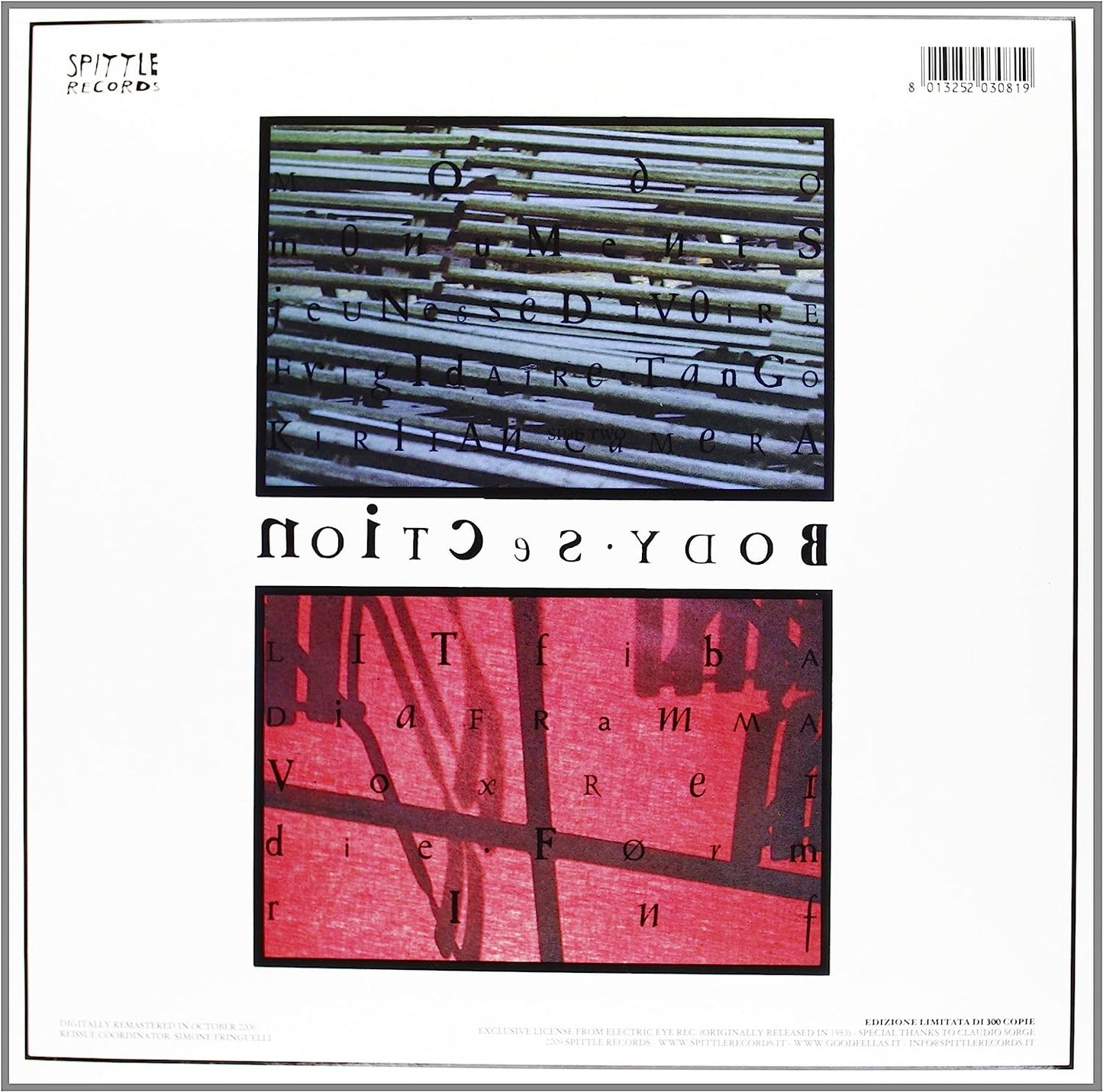 V/A – Body Section LP