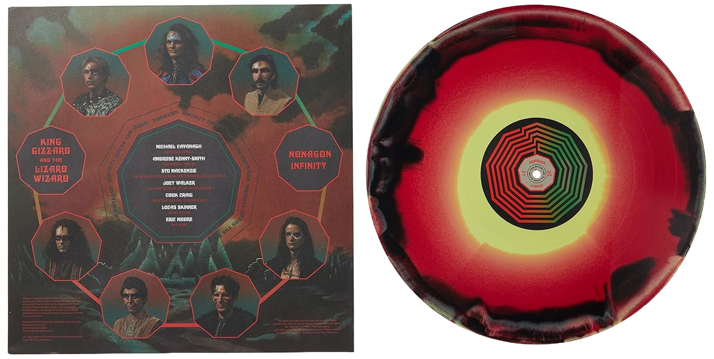KING GIZZARD & THE LIZARD WIZARD – Nonagon Infinity LP (color vinyl)
