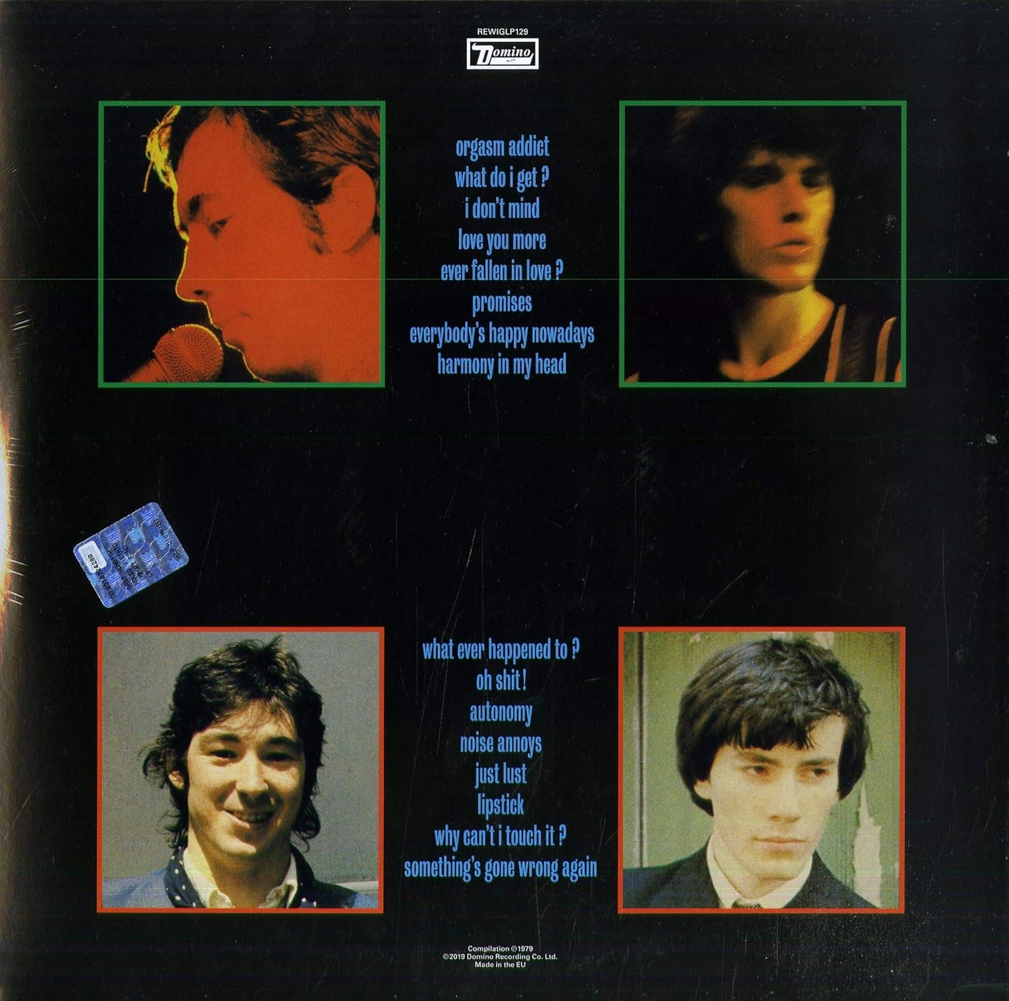 BUZZCOCKS – Singles Going Steady LP