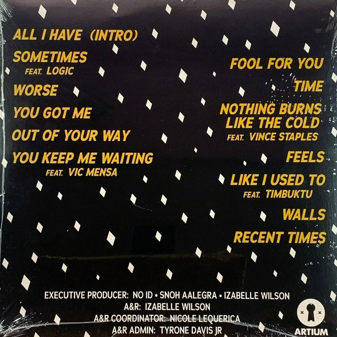 SNOH AALEGRA – Feels LP (color vinyl)